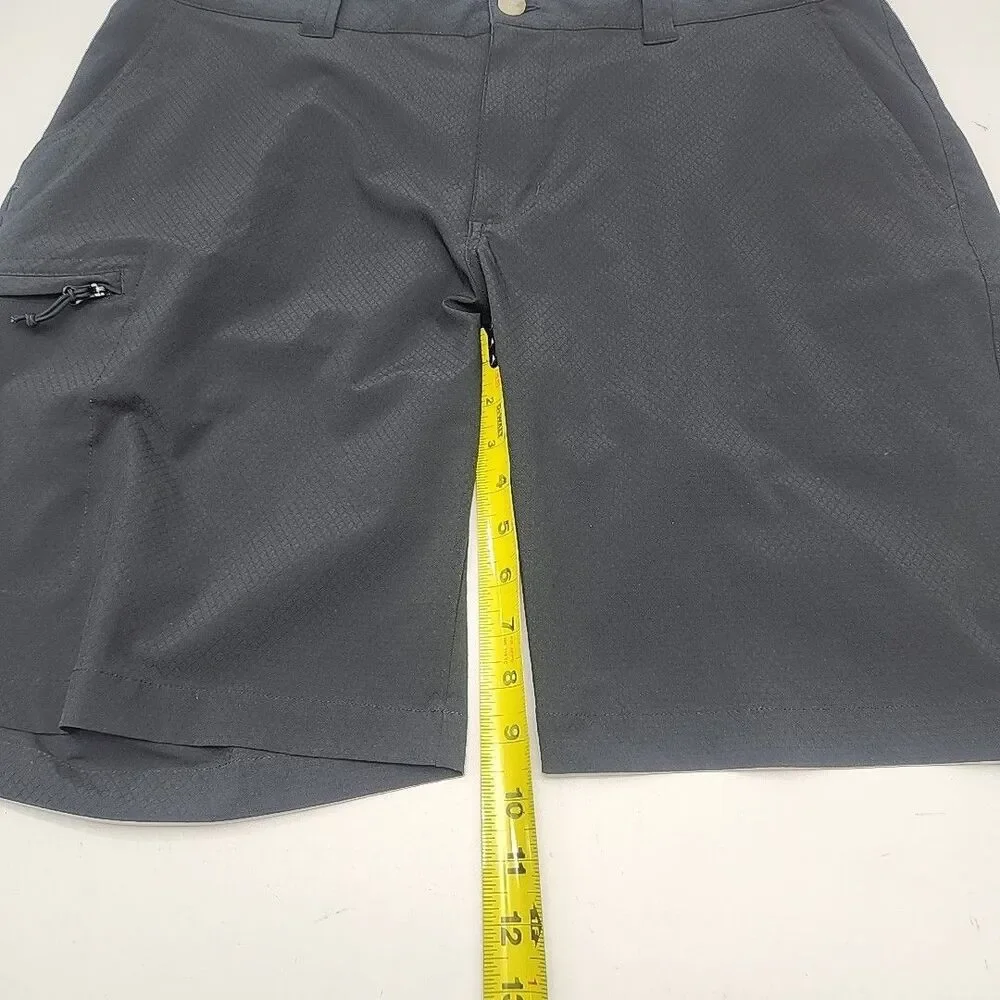 Columbia Shorts Men Sz 38 Black Textured 9.5